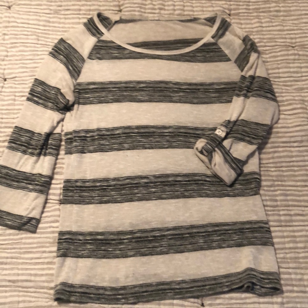 Striped 3/4 shirt